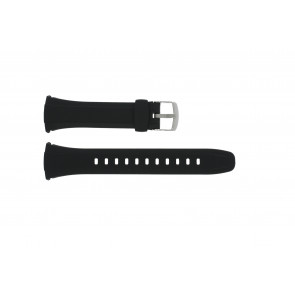 Bracelet de montre Casio WVA-M640 / WVQ-M410 Plastique Noir 25mm