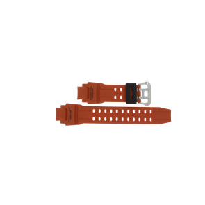 Bracelet de montre Casio GA-1000-4A Plastique Orange 16mm