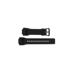 Bracelet de montre Casio TRT-110H-1A / 10452139 Plastique Noir 18mm