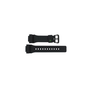 Casio bracelet de montre 10462707 Plastique Noir 18mm 