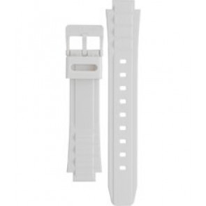 Casio bracelet de montre 10478173 Plastique Blanc 24mm 