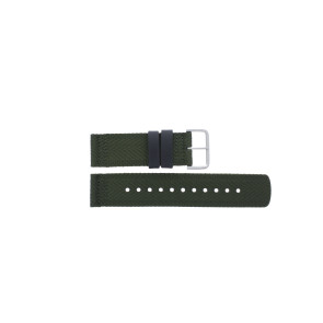 Bracelet de montre Casio PRG-600YB-3 / 10530879 Nylon Vert 24mm