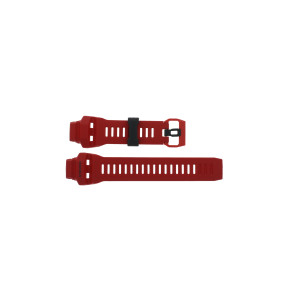 Bracelet de montre Casio GBD-H1000 / GBD-H1000-4 Caoutchouc Rouge 21mm