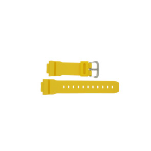 Bracelet de montre Casio G-5600A-9 / G-6900A-9 / GW-6900A-9 / GW-M5600A-9 Plastique Jaune 16mm