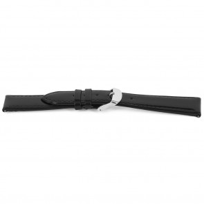 Bracelet de montre Universel G115 Cuir Noir 20mm