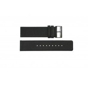 Bracelet de montre Obaku 116-Z Cuir Noir 24mm