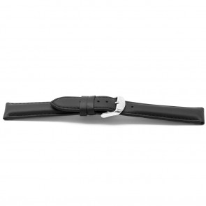Bracelet de montre Universel G119-XL Cuir Noir 20mm