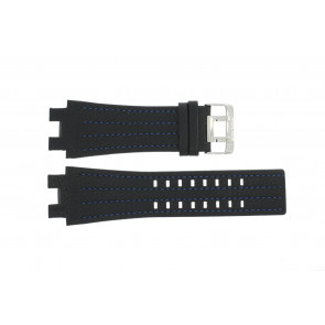 Bracelet de montre Police 12551JS/04B Cuir Noir 24mm