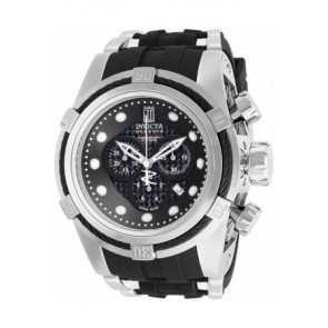 Bracelet de montre Invicta 12954.01 Caoutchouc Noir