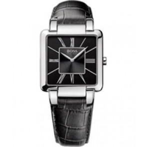 Bracelet de montre Hugo Boss 659302115 / 1502149 / HB-57-3-14-2120 Cuir Noir 14mm