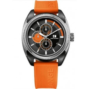 Bracelet de montre Hugo Boss 659302456 / 1512821 / 1512826 Caoutchouc Orange 22mm