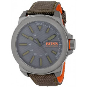 Bracelet de montre Hugo Boss Orange 659302530 / HB.221.1.34.2626 / 1513009 Cuir/Textile Multicolore 24mm