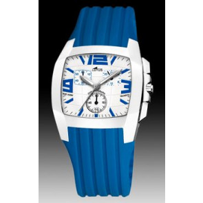 Lotus bracelet de montre 15317-8 Caoutchouc Bleu