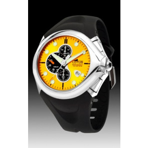 Bracelet de montre Lotus 15326-4 Caoutchouc Noir 14mm