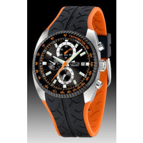 Lotus bracelet de montre 15423-2 Caoutchouc Noir
