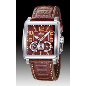 Bracelet de montre Lotus 15532-5 Cuir Brun 26mm