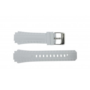 Bracelet de montre Lotus 15800-1 Caoutchouc Blanc 22mm
