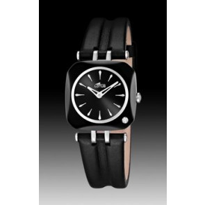 Bracelet de montre Lotus 15853/6 Cuir Noir