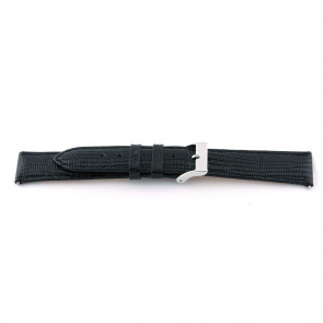 Bracelet de montre Universel F160 Cuir Noir 18mm