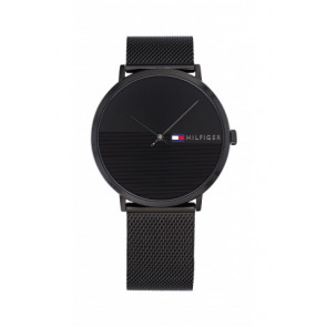 Bracelet de montre Tommy Hilfiger TH-317-1-34-2385 / 1791464 / TH679001453 Milanais Noir 20mm