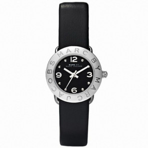 Bracelet de montre Marc by Marc Jacobs MBM8555 Cuir Noir 14mm