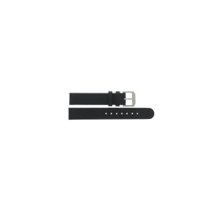 Bracelet de montre Universel 61185.10.18.C Cuir Noir 18mm