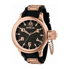 Bracelet de montre Invicta 1972-01 Silicone Noir 26mm