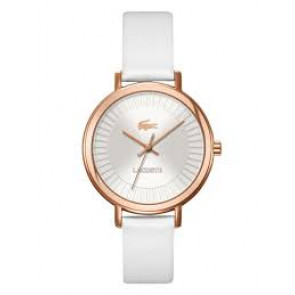 Bracelet de montre Lacoste 2000715 / LC-33-3-34-2341 Cuir Blanc 14mm