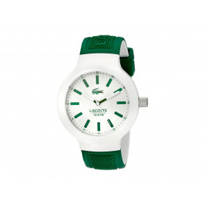 Lacoste bracelet de montre 2010816 / LC-61-1-29-2350 Caoutchouc Vert 16mm