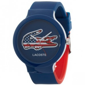 Lacoste bracelet de montre LC-46-4-47-2502 /2020073 /20mm Caoutchouc Multicolore 14mm
