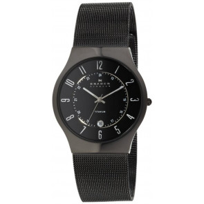 Skagen bracelet de montre 233XLTBR Métal Noir