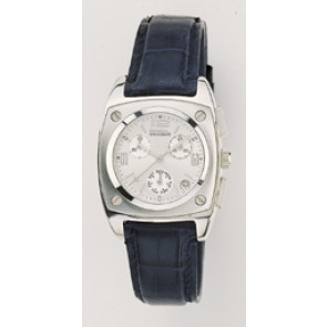 Bracelet de montre Breil 2519750221 Cuir Bleu 20mm