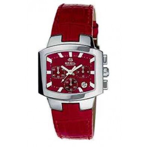 Bracelet de montre Breil 2519750616 Cuir Rouge