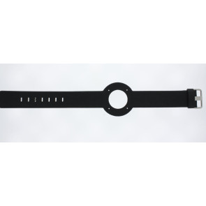 Bracelet de montre Jacob Jensen Strata 280 / 284 Cuir Noir 16mm