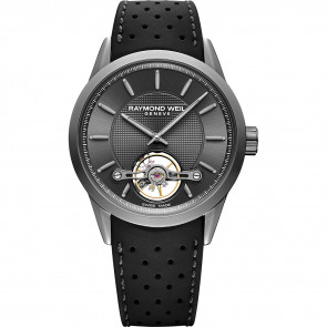 Bracelet de montre Raymond Weil SU2201-2760-18 / 2780-TIR-60001 Caoutchouc Noir 22mm