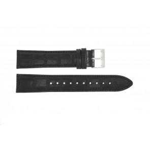Bracelet de montre Hugo Boss HB-286-1-14-2893 / HB1513369 Cuir croco Brun foncé 20mm
