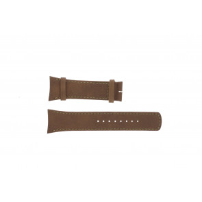 Bracelet de montre Boccia 3165-01 / 811 X406U25 Cuir Brun 26mm