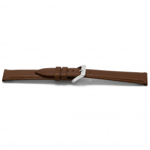 Bracelet de montre Universel G347 Cuir Cognac 20mm