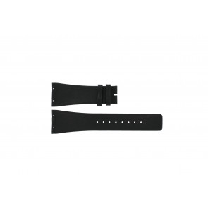 Bracelet de montre Boccia 3541-02 Cuir Noir 27mm