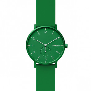 Bracelet de montre Skagen SKW6545 Silicone Vert 20mm