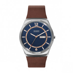 Bracelet de montre Skagen SKW6574 Cuir Brun 28mm