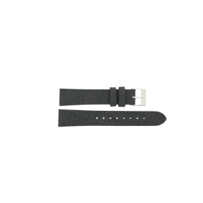 Bracelet de montre Universel 41698-01-14 Ananas végétalien Noir 14mm
