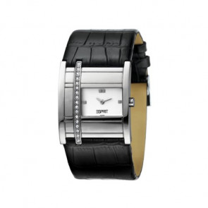 Bracelet de montre Esprit 101472-006 Cuir Noir 25mm