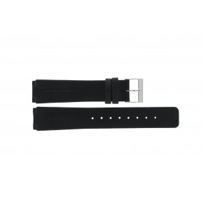 Skagen bracelet de montre 433LSLB Cuir Noir 20mm