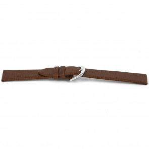 Bracelet de montre Universel G455 Cuir Brun 20mm