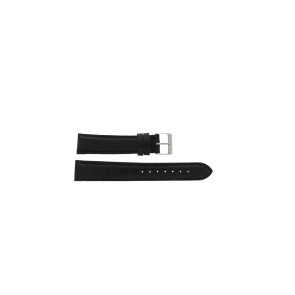 Bracelet de montre Seiko SDWF89P1 / 7T32-7H70 / 4HZ2JJ Cuir Noir 18mm