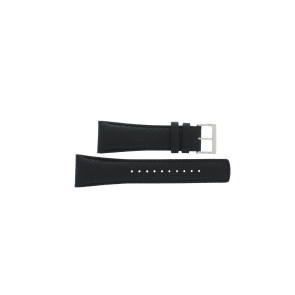 Bracelet de montre Seiko 7T62-0GL0 / SNA773P2 / 4KW9JZ Cuir Noir 26mm