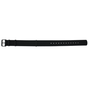 Bracelet de montre Seiko SSK025K1 / 4R34-00C0 / L0PF011M0 Cuir/Plastique Noir 20mm