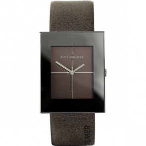 Bracelet de montre Rolf Cremer 502709 Cuir Taupe 22mm