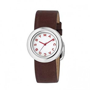 Bracelet de montre Marc by Marc Jacobs MBM1126 Cuir Brun 18mm